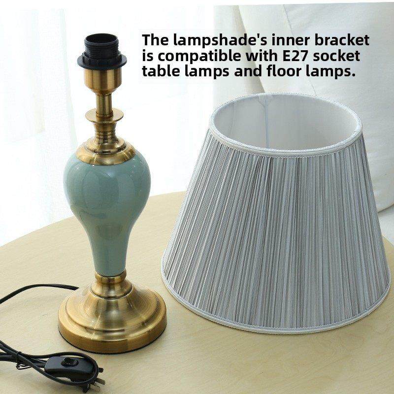 桌子灯罩外壳罩防眩光卧室床边E27灯罩地板灯罩大织物灯配件,家装灯饰光源,灯具配件,淘宝优惠券,粉丝福利购,淘宝优惠卷