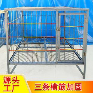 大型犬钢筋狗笼实心防咬抗造焊接狗笼金毛拉布拉多马犬狗场专用笼