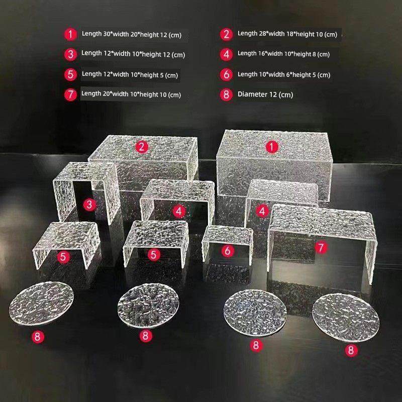 亚克力水波纹甜品U型展示架石头纹高级宴会布置道具蛋糕店茶u点心,节庆用品/礼品,甜品台装饰,淘宝优惠券,粉丝福利购,淘宝优惠卷