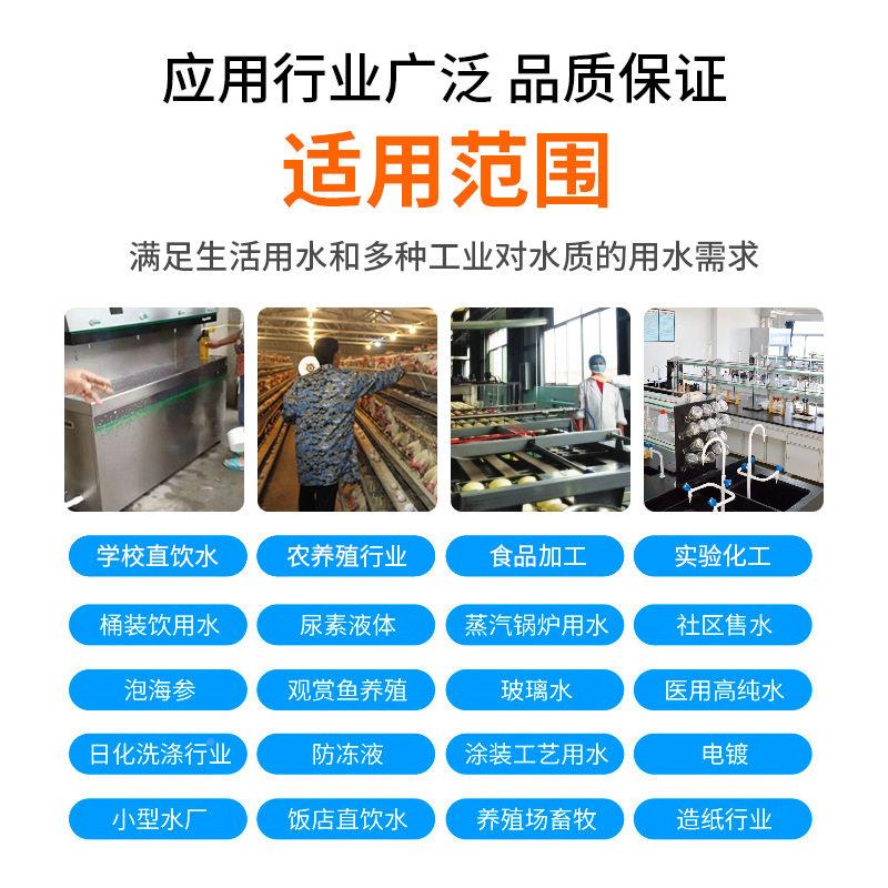 定大型工业软设水备软化动水70处理全自机器制净水器过滤器装置系