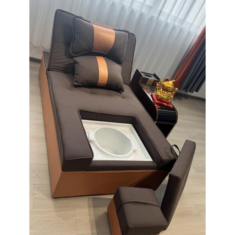 足疗沙发电动足浴沙发躺椅足疗按摩床沐足洗浴中心休息沙发床