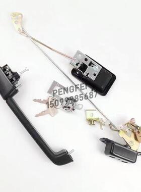 挖掘机配件加藤HD820-3 512 1023 1430-R 新老款驾驶室门锁总成