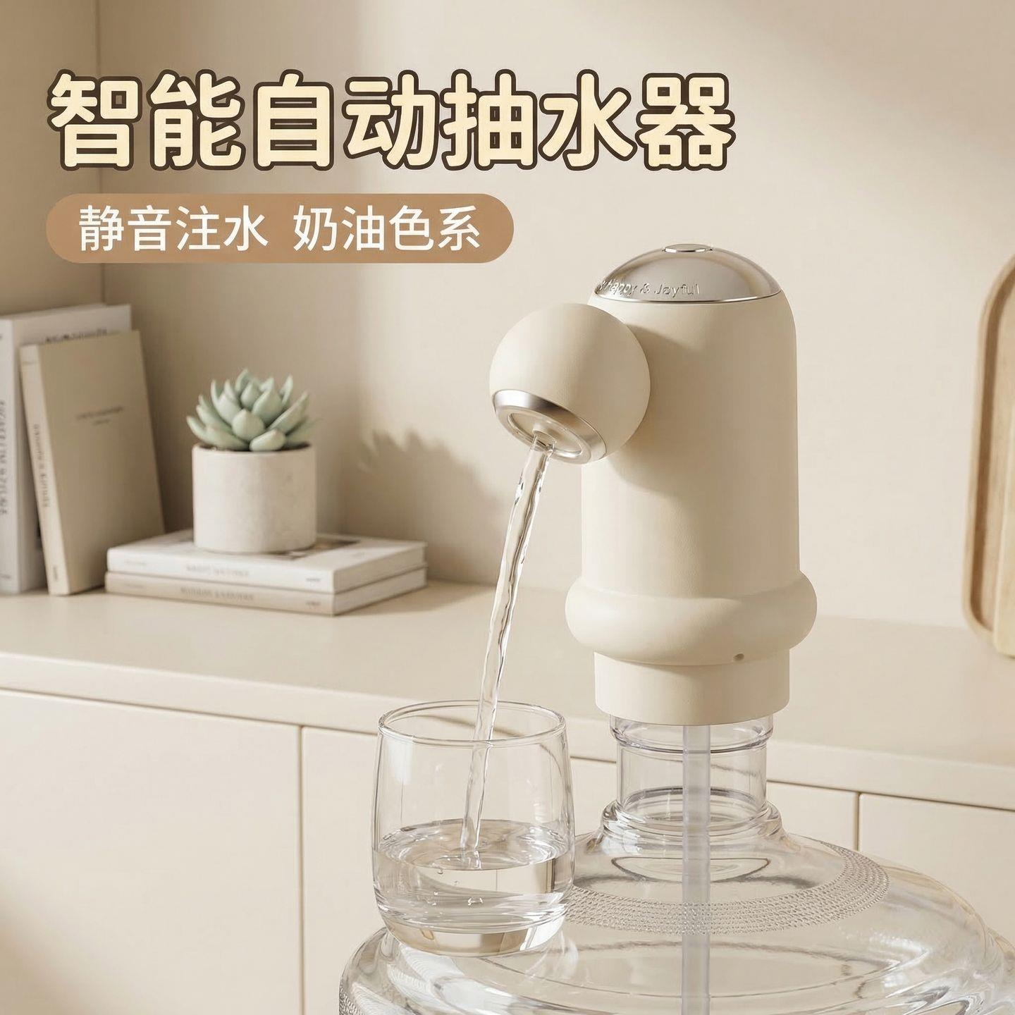 触摸感应抽水器电动饮水机桶装水矿泉水取水器自动上水吸压抽水泵