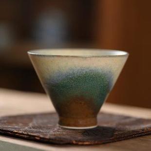 窑变主人杯单杯结晶釉个人专用茶杯子陶瓷品茗杯功夫茶具茶盏家用