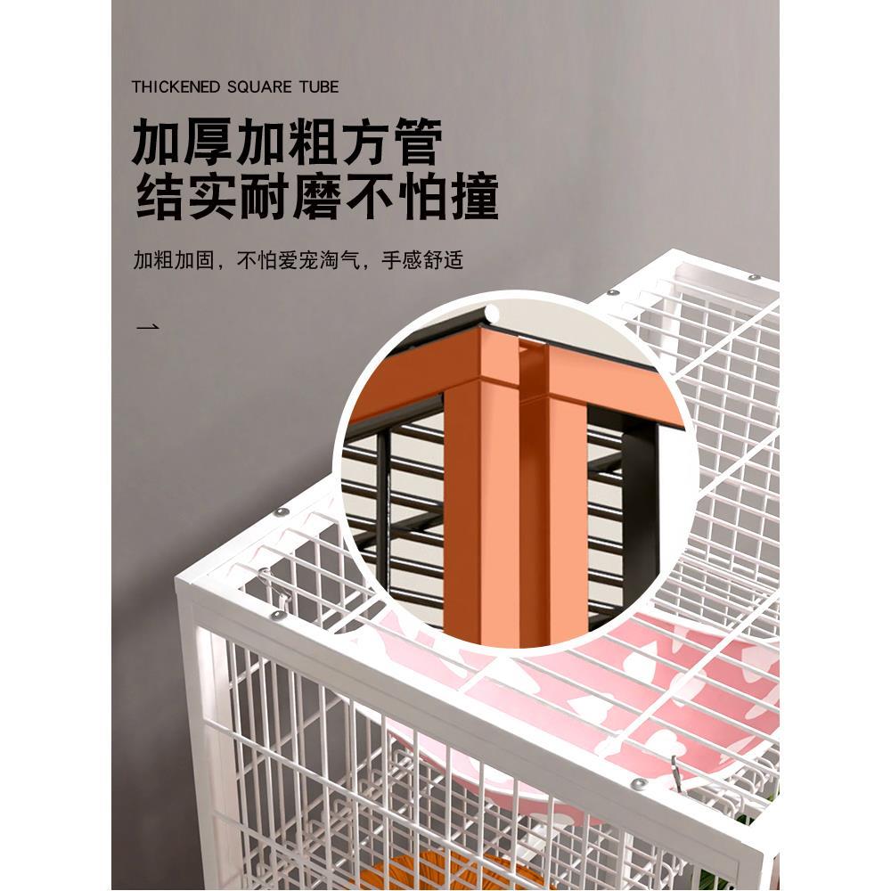 猫笼子家用室内猫咪别墅超大自由空间猫屋小户型猫舍猫窝猫厕一体