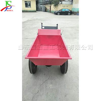 乡村道灰斗车 农村修房子拉p货手推车Gasoline hop修ertru c