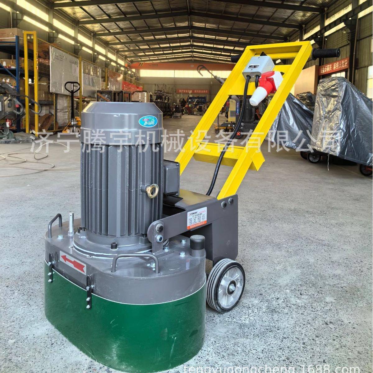 G796-600坪 双盘水泥T面打磨机 地研磨机厂家 混凝土路打磨机视频