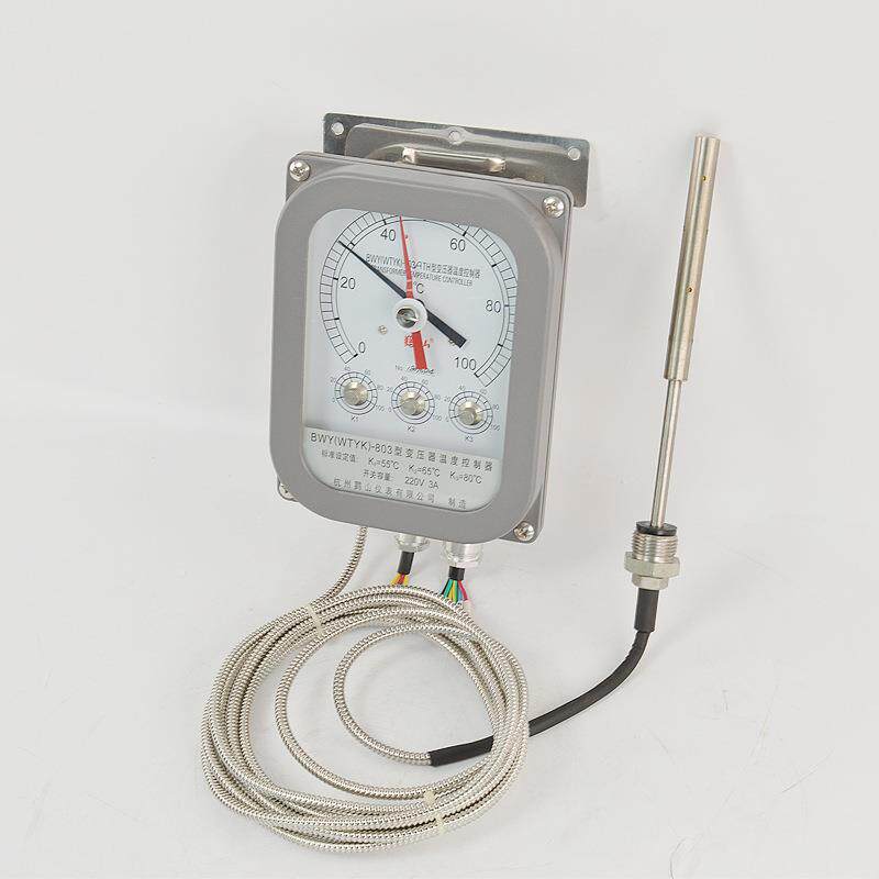 杭州鹳山仪表变压器度控制器油温面T温度0计BWY-82H温控器BWY-803