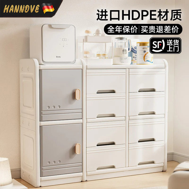 宝宝用品落地收纳柜多功能喂养台