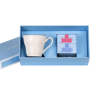 WEDGWOOD威基伍德欢愉假日树莓情侣陶瓷马克杯水杯咖啡牛奶杯礼盒