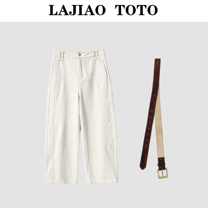 LAJIAO TOTO【女神裤】夏季时尚百搭舒适女士休闲裤#260332003