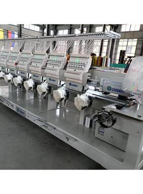 自动多头电脑绣花机帽绣刺绣机computerized embroidery machine