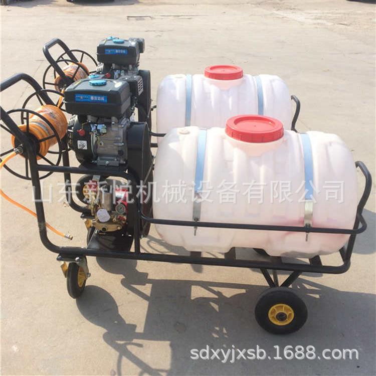 手推200升打药机 汽油高压远程打药机 拉管式打药杀虫机