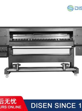 2000U广告喷绘灯箱布UV软膜打印机UV喷绘卷材机车贴打印UV软膜机