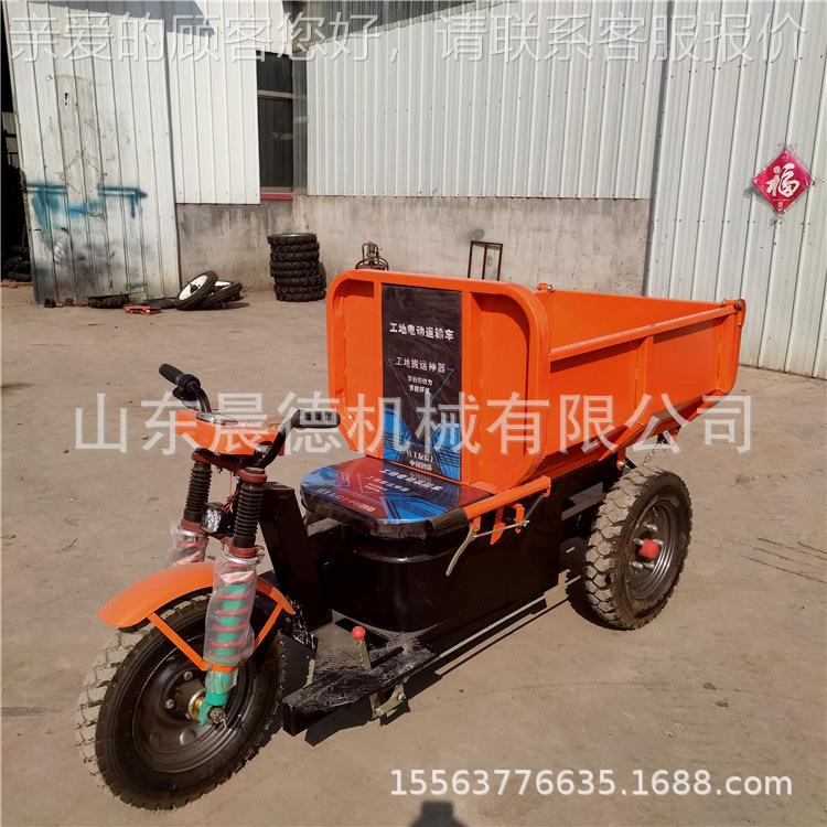 电小动砂浆运小推311 工地用输四轮型灰斗车车