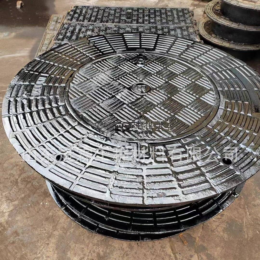 球墨铸铁主路防沉降井盖700*1200重型井盖可过大型车辆防沉降篦子