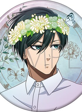 蓝色监狱 蓝锁 花环王冠 75mm 闪吧唧 徽章 Movic预定周边摆件