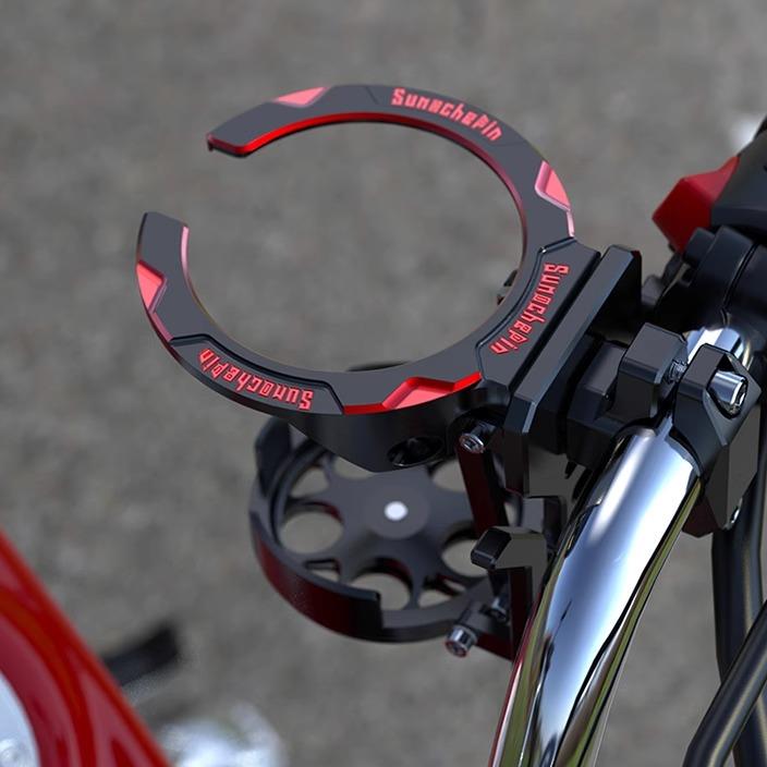 摩托车金吉拉300闪300水杯支架自行车山地车电动车固定水壶水杯架