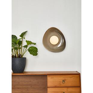 Wabi-Sabi风格壁灯卧室床头灯现代客厅背景壁灯2025新型阳台走廊