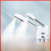 柯熳熙黑色美容院专用冷热喷雾机商用面部蒸汽补水冷热双喷蒸脸器