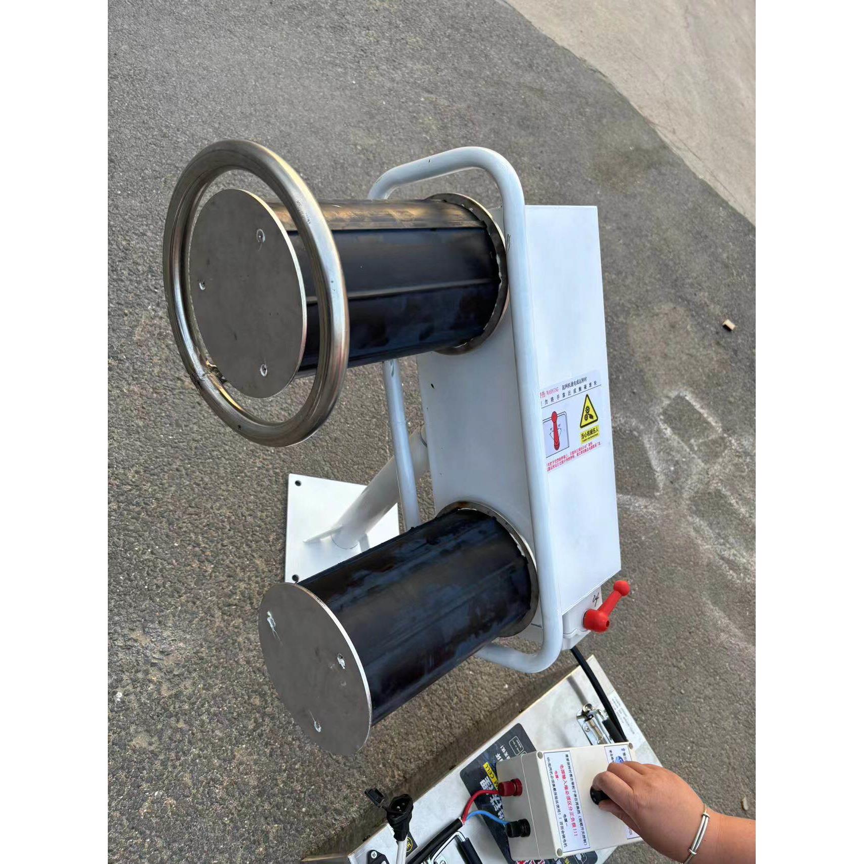 电动起网机起笼机12v24v48v不锈钢材质斜式卷扬机收网机小型快艇