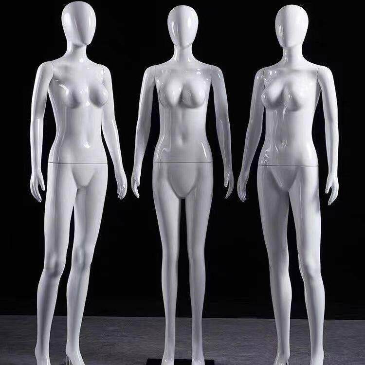 女模特全身道具人体人台假人光头婚纱橱窗女装服装店衣服展示架子
