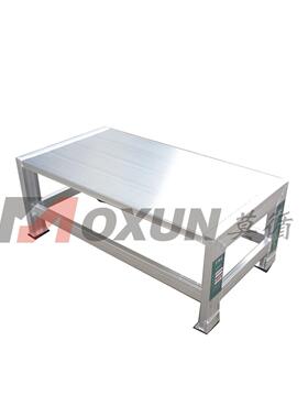 铝合金加厚带防滑纹踏步梯凳莫循电力铝合金踏台MBAS系列支持定制