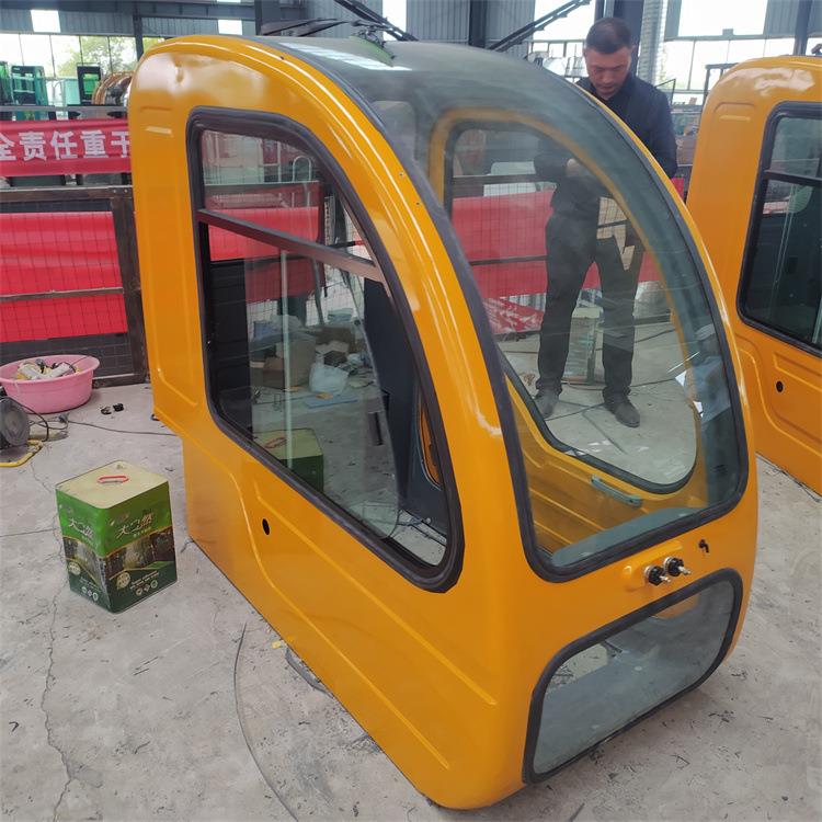 驶挖掘机驾室带内饰驶驾室程吊车操OBN作驾工驶室