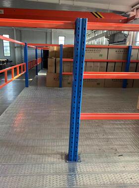 河北二层库平台沧州仓库隔层MLC300架公斤平5仓0公0斤台货钢结构