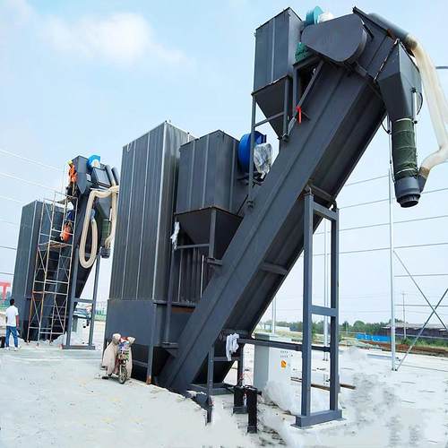 水泥厂集装箱灰 XC-1000粉煤吸灰中转集装卸箱车机机 矿粉拆箱提