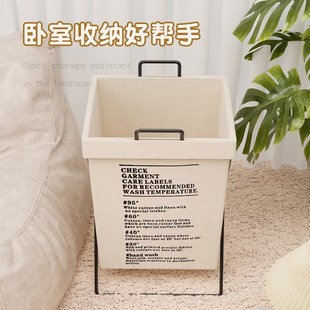 收纳筐家用可折叠高颜值洗衣脏衣篮大容量胀衣口 脏衣篓放脏衣服
