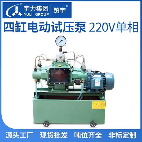 电动试泵4DS4DSY25 4Y25 40 6 3 100 160四压缸高PPR水管测压压宇