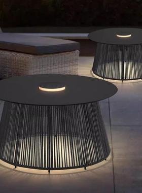 户地外灯太阳能灯防水落灯庭院灯用C-0627桌子灯家花园外露台灯室