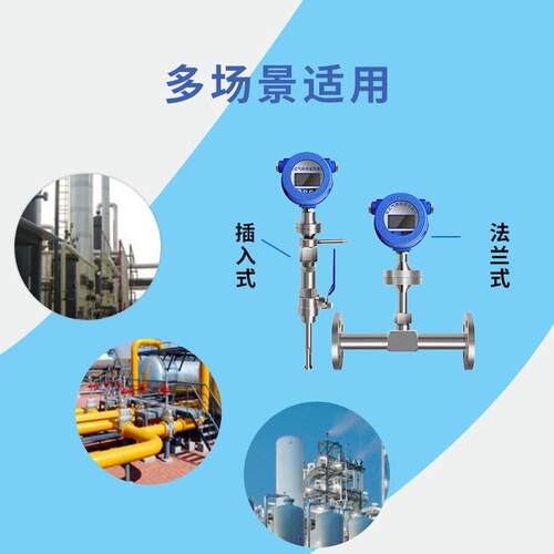 厂家供应热式管气体质流量计 道式入式 一体式气体插流量量计