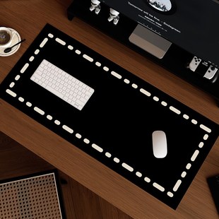 桌垫书桌电脑桌垫子鼠标垫超大电竞键盘垫防水防油办公桌面保护垫