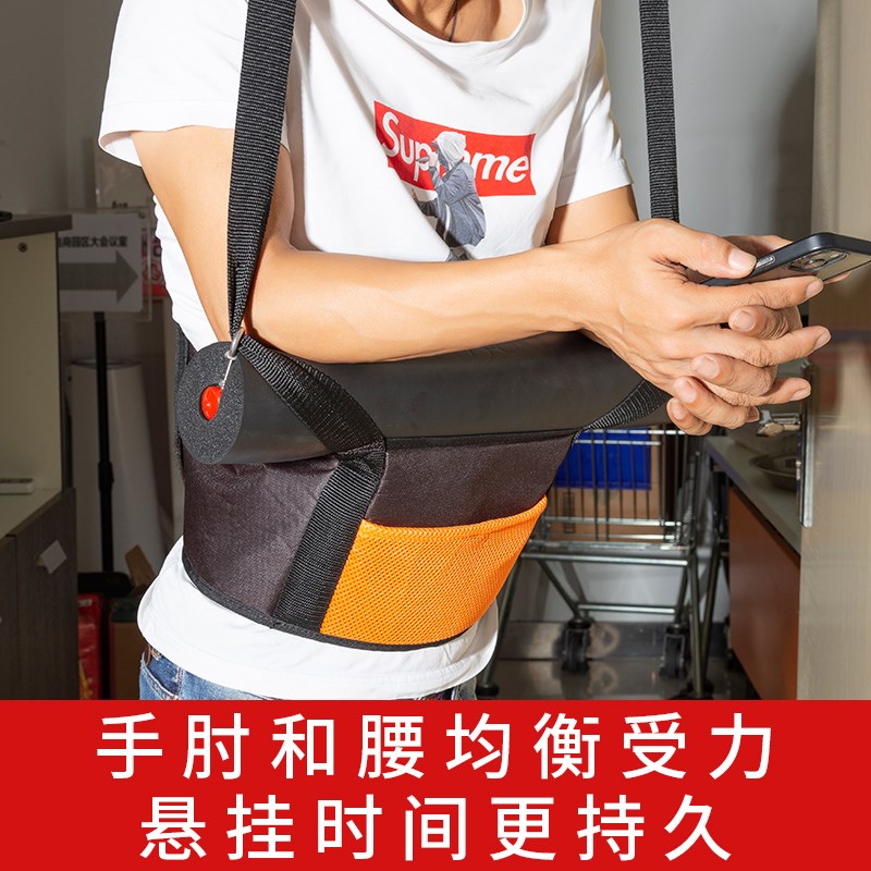 吊单杠腰椎牵引带悬挂家用脊柱侧弯拉伸腰间盘突出护腰舒缓牵引器