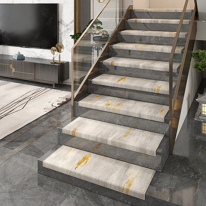 轻奢家用楼梯垫静音踏步垫免胶自粘地垫实木台阶贴防滑脚垫可定制,居家布艺,楼梯垫,淘宝优惠券,粉丝福利购,淘宝优惠卷