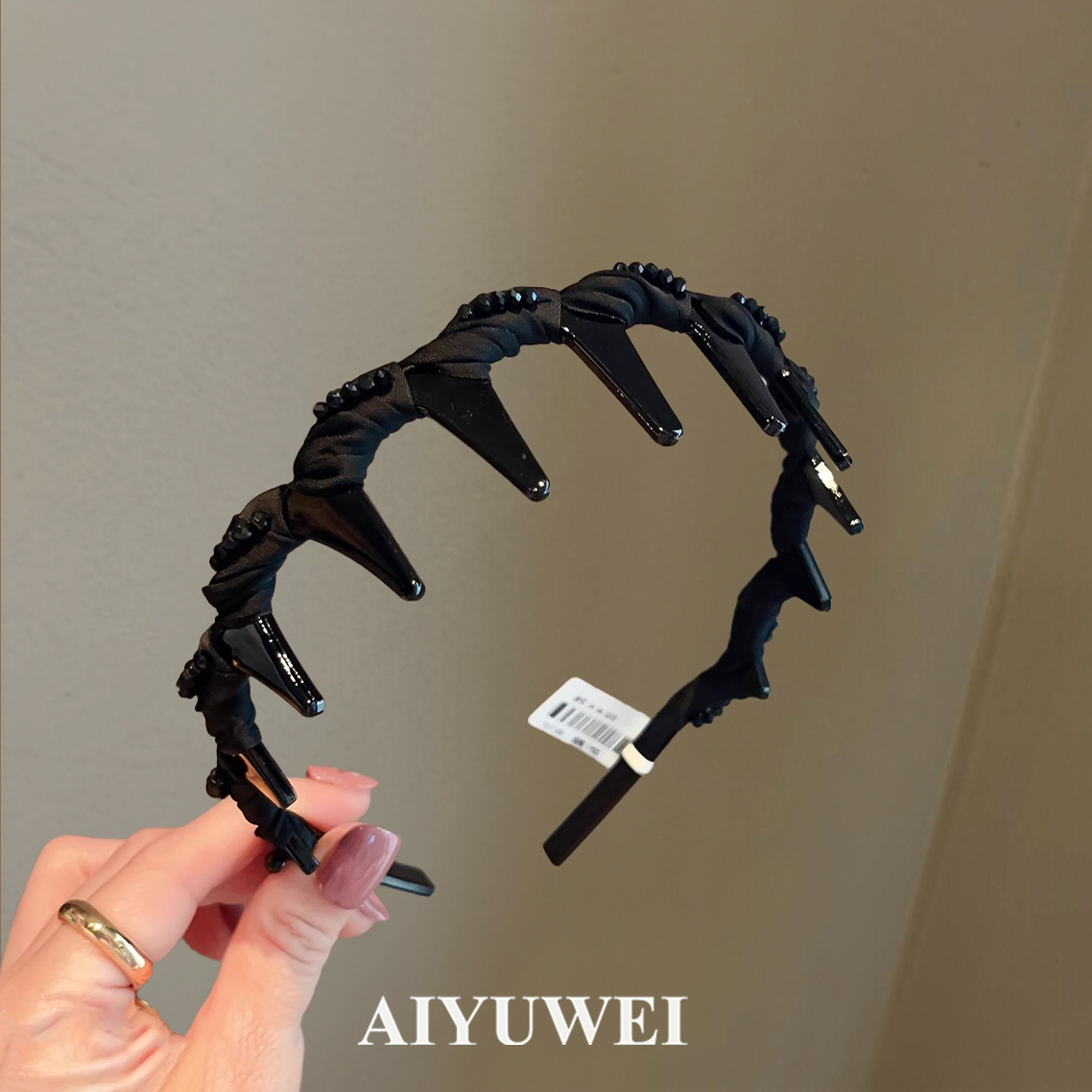 防滑抓齿发箍韩版高级感碎钻头箍发饰精致百搭外出头饰洗脸压发卡