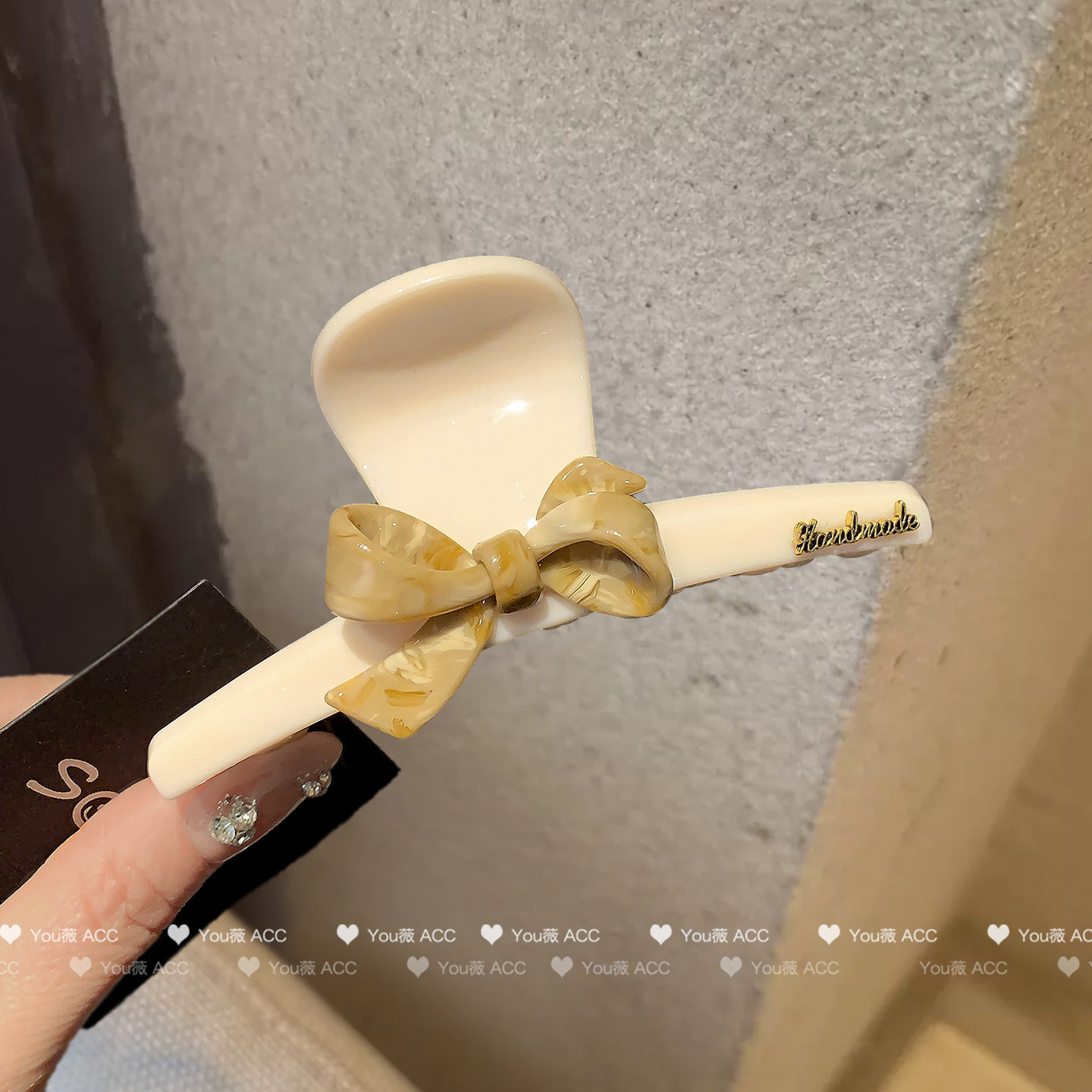 时尚百搭玳瑁蝴蝶结抓夹韩系气质盘发夹米杏色品质醋酸大号鲨鱼夹,饰品/流行首饰/时尚饰品新,发饰,淘宝优惠券,粉丝福利购,淘宝优惠卷