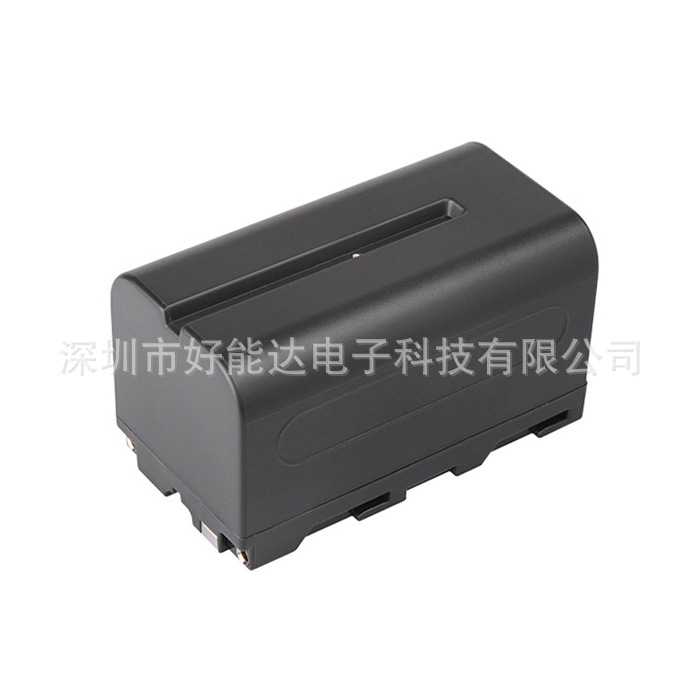 NP-F770 LED补光灯锂电池直播摄影外拍监视器图传F750通用半解码