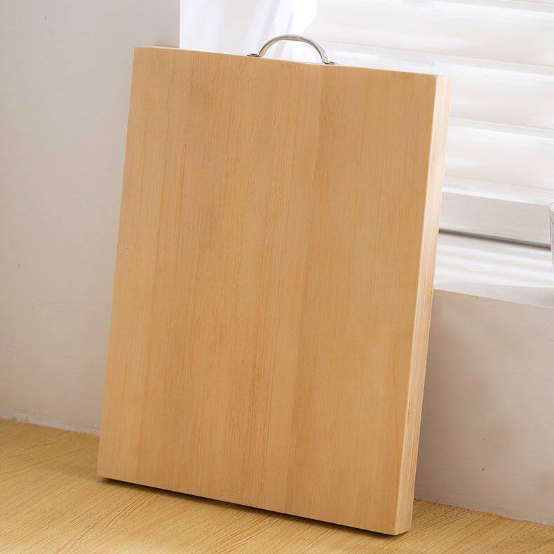 双面加厚家用实木厨用菜板竹制砧板厨房餐厅切菜板提手案板
