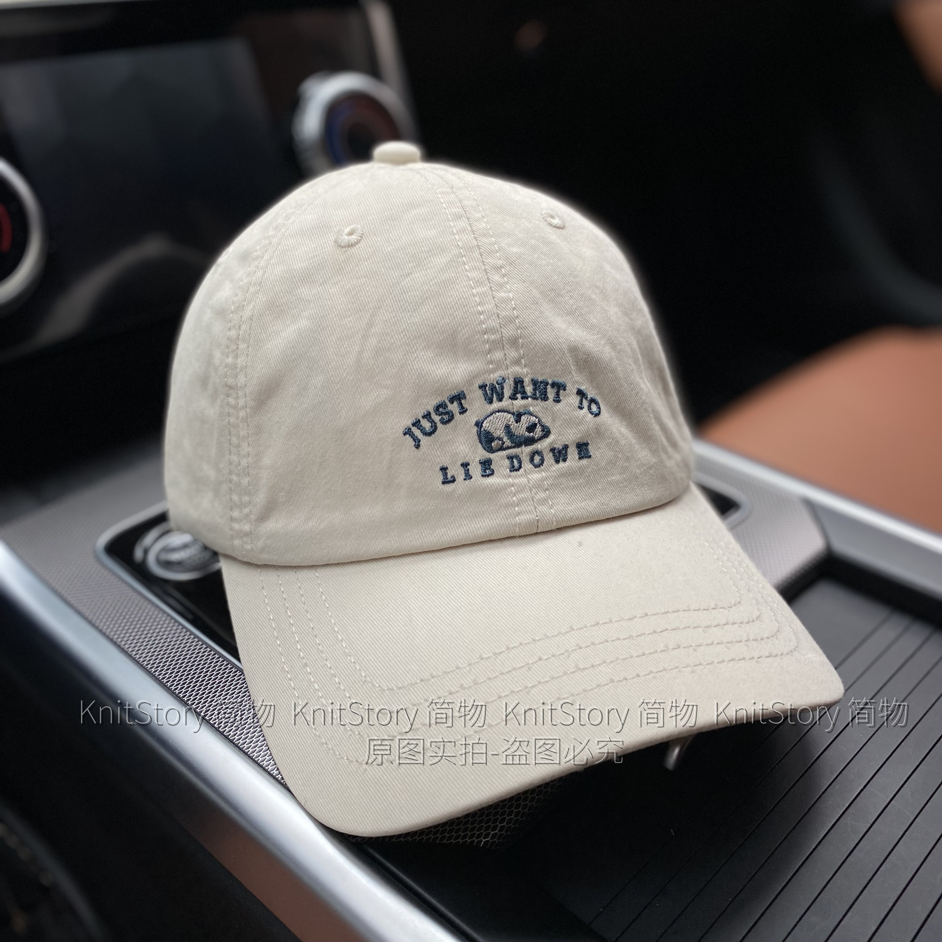 春季薄款刺绣可爱鸭舌帽子女春季出游遮阳薄款宽檐棒球帽子ins简