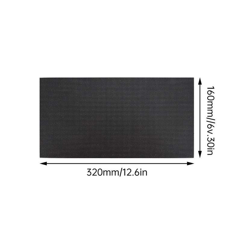 矩阵LED防水显示屏P2.5室内LED全彩模组广告显示屏 S320X160mm