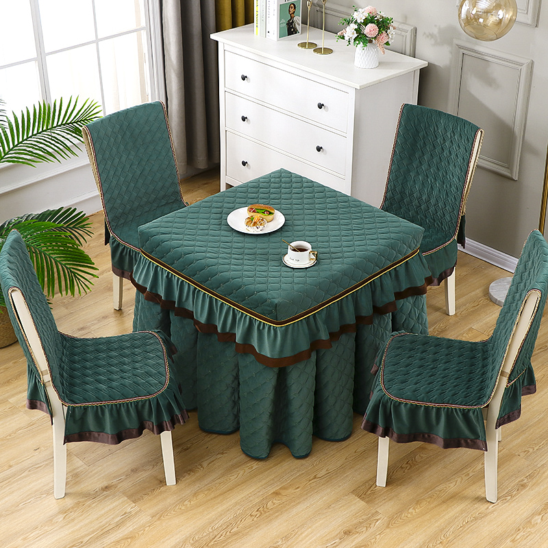 新款防风电炉烤火罩麻将机桌子椅套正方形烤N火炉桌罩加厚保暖冬