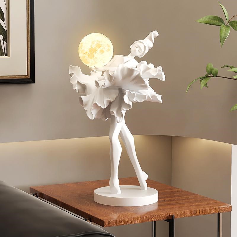 艺术摆件轻奢高级感客厅电视柜A小夜灯玄关斗柜生日礼物女乔迁新