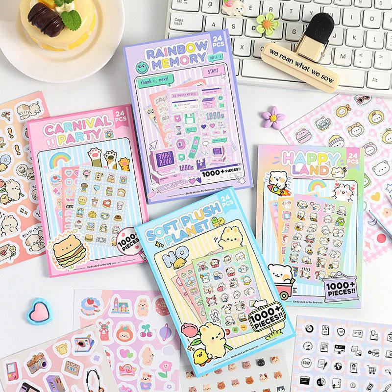 心灵空间卡通不干胶贴纸本diy手账日记装饰贴画可爱卡通图案贴纸,文具电教/文化用品/商务用品,贴纸/立体贴纸,淘宝优惠券,粉丝福利购,淘宝优惠卷