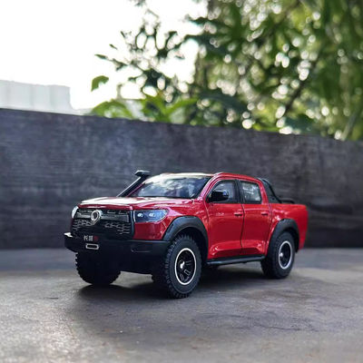 2025长城炮翻斗仿真合金声光越野货车汽车模型金属皮卡车玩具礼品