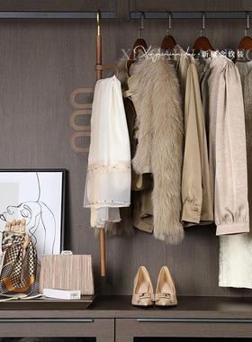 样板房衣帽间衣柜女士衣服衬衫外套装梳妆台托盘饰品全屋定制摆件