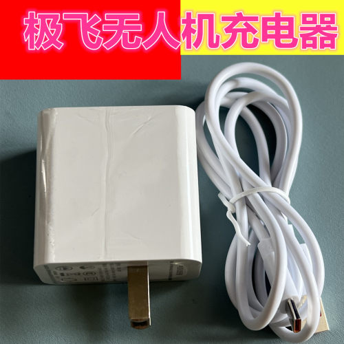 极飞遥控器充电线21/23款双手控ARC3 pro充电线头p150电源适配器