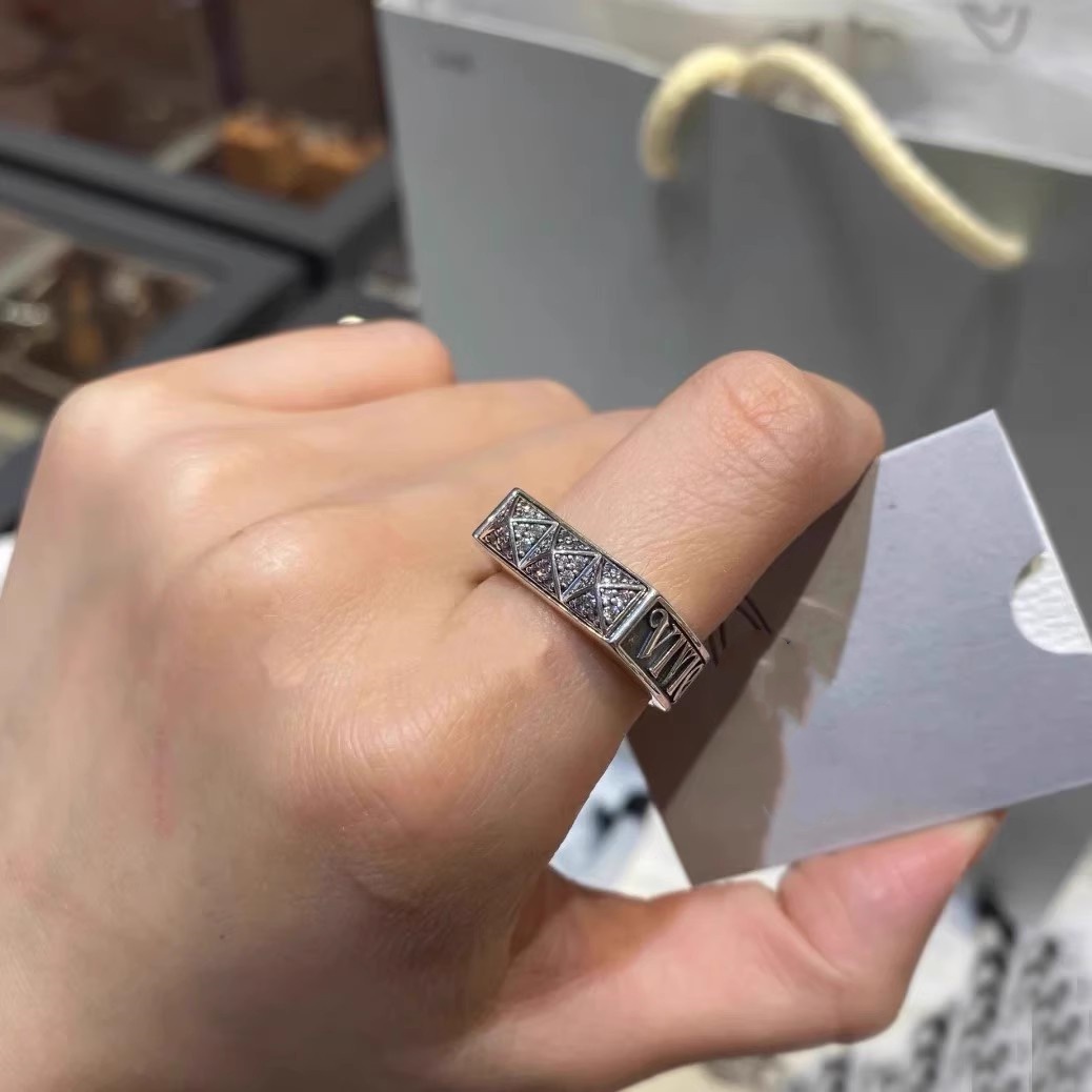 「方钻字母」西太后复古戒指